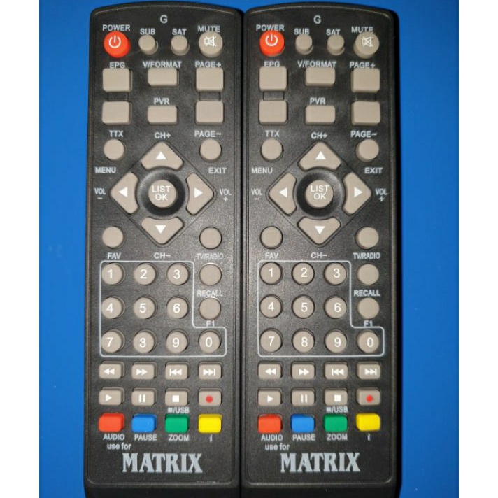 GROSIR REMOT STB MATRIX DVBT2 APPLE KUNINGBURGERS HIJAU GARUDA KWALITAS ORIGINAL