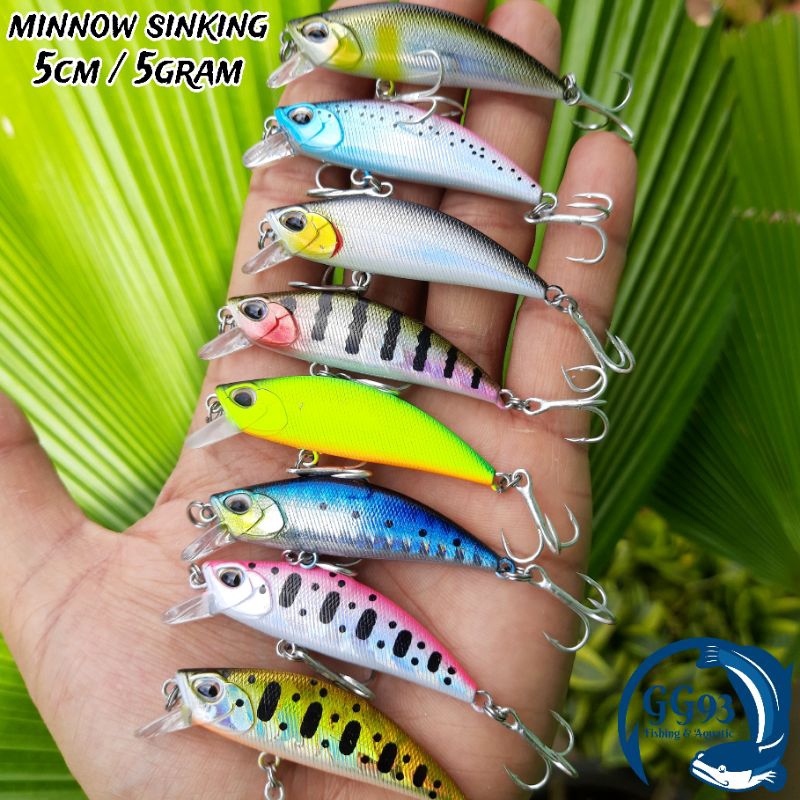 lure casting | lure minnow paket murah | umpan casting |umpan pancing