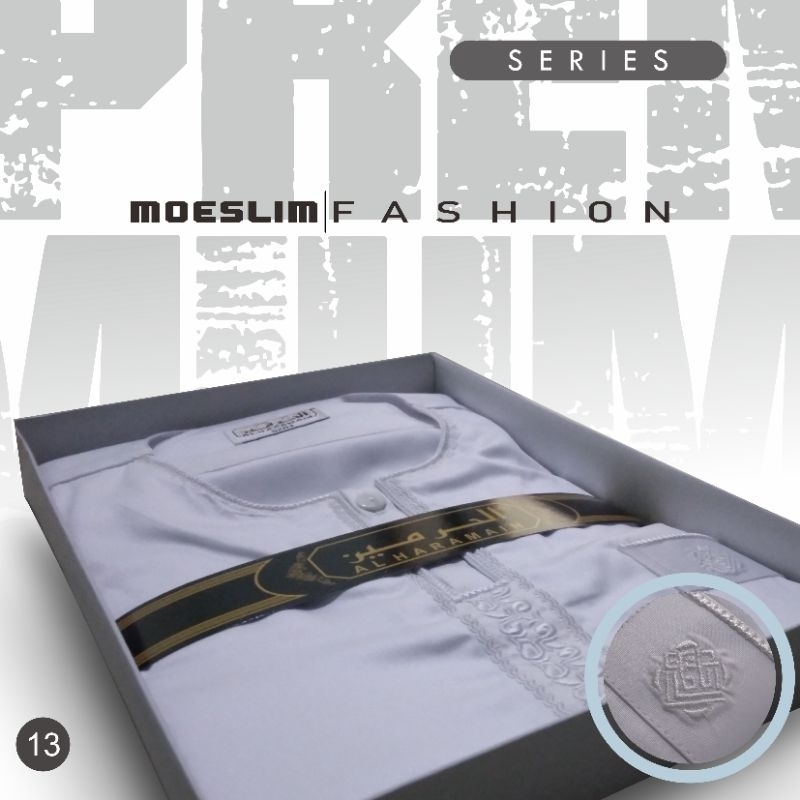 JUBAH AL-HARAMAIN KRAH OBLONG LENGAN PENDEK MODEL 13