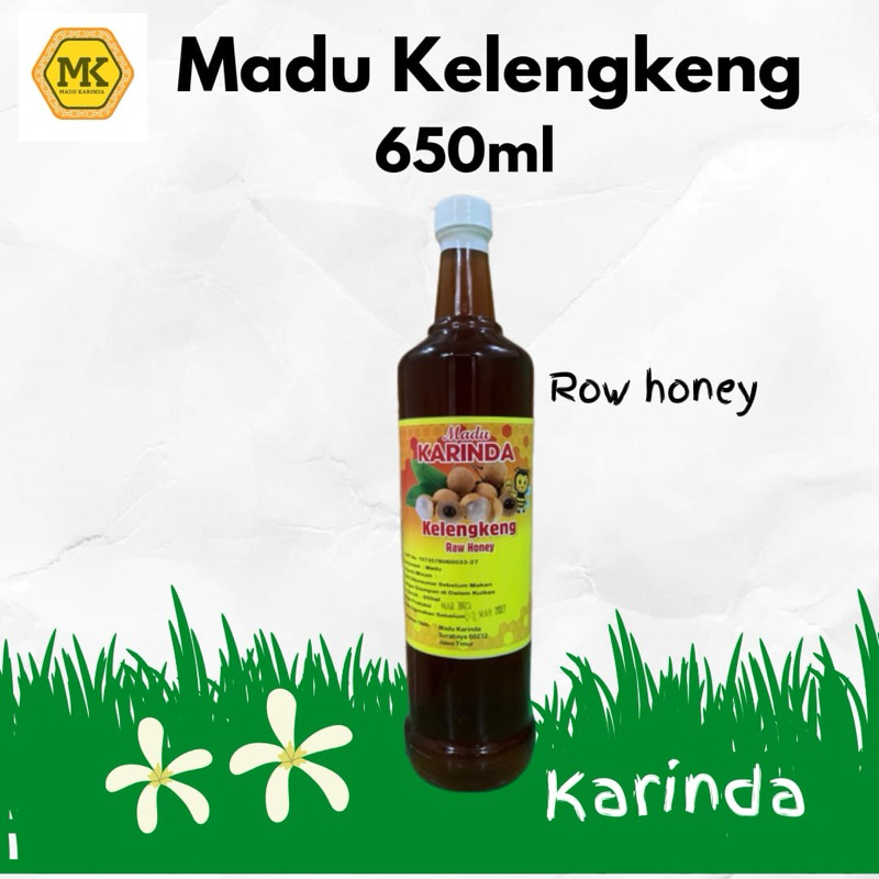 

karinda Madu Murni Kelengkeng 650ml Raw honey