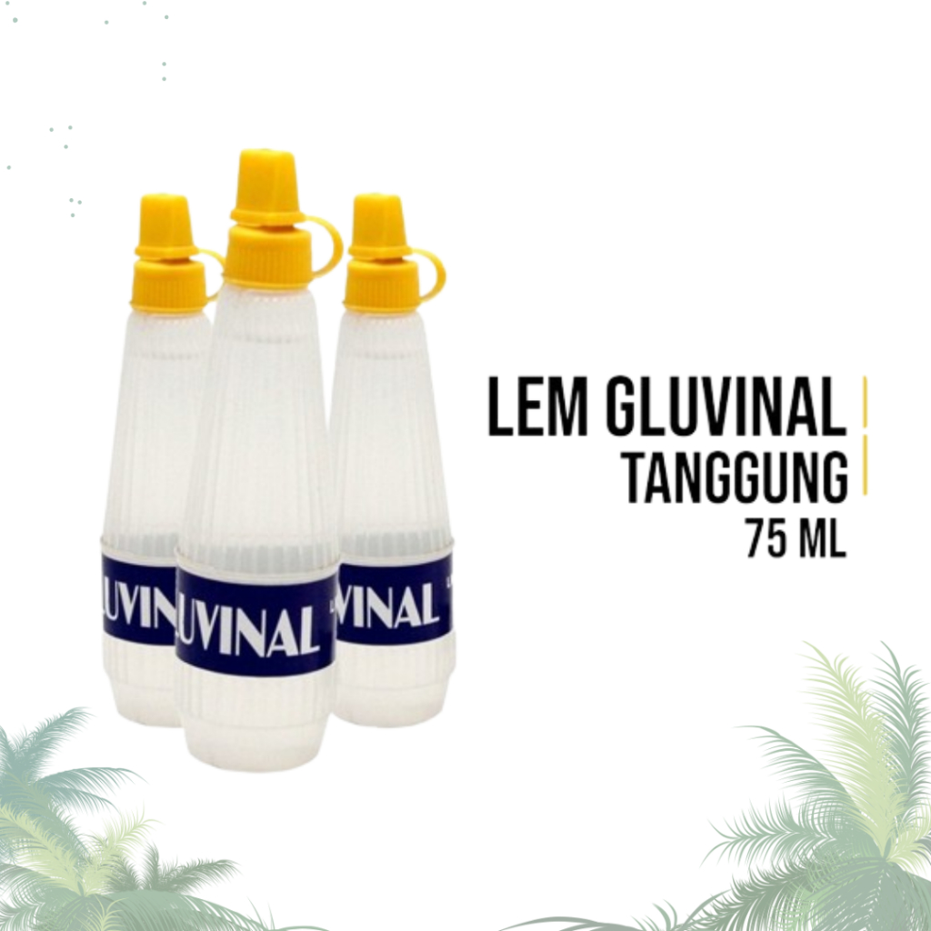

Lem Gluvinal Tanggung 75ml / Lem Kertas / Lem Cair