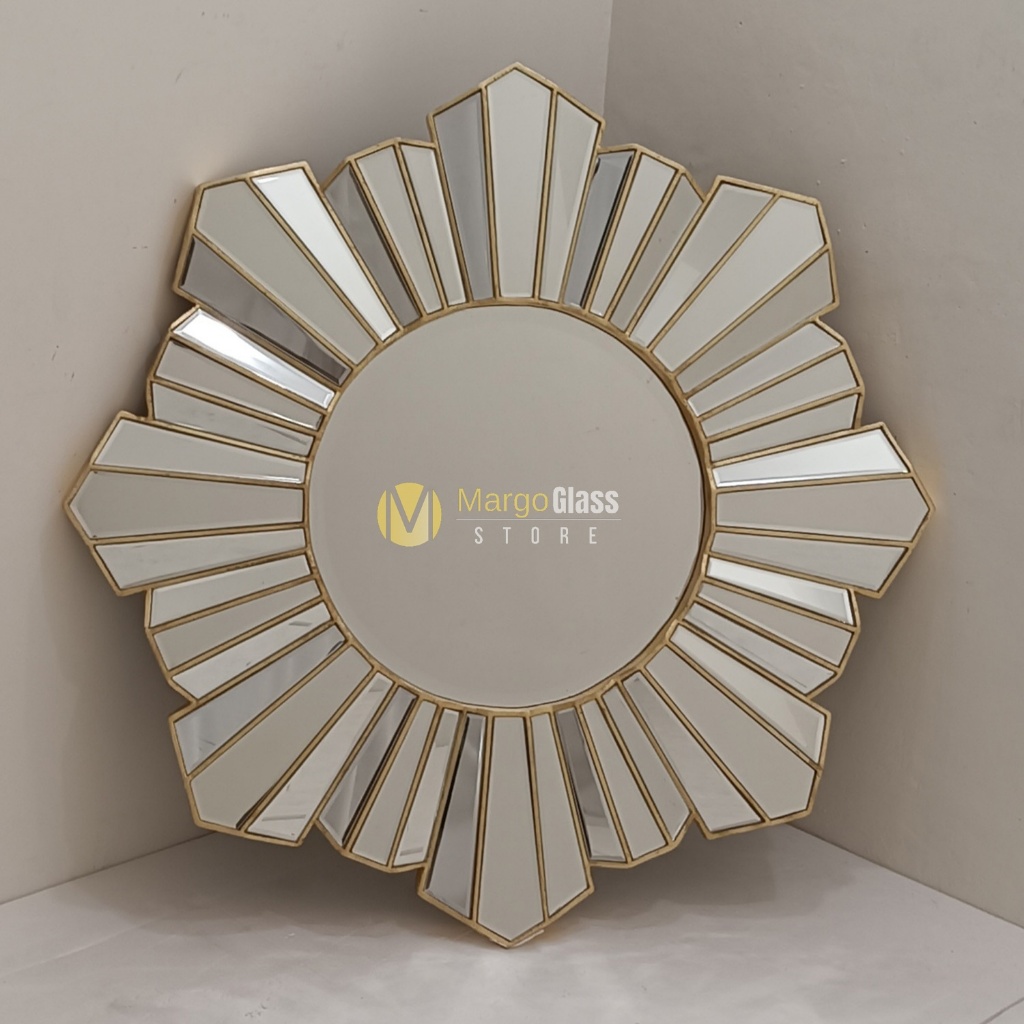 Cermin Matahari / Cermin Dinding / Cermin Hias / Cermin Dekorasi