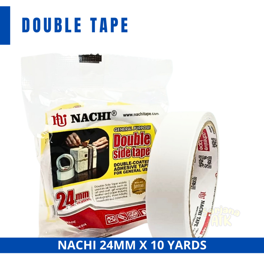 

Isolasi Double Tape Nachi 24 mm x 10 yard