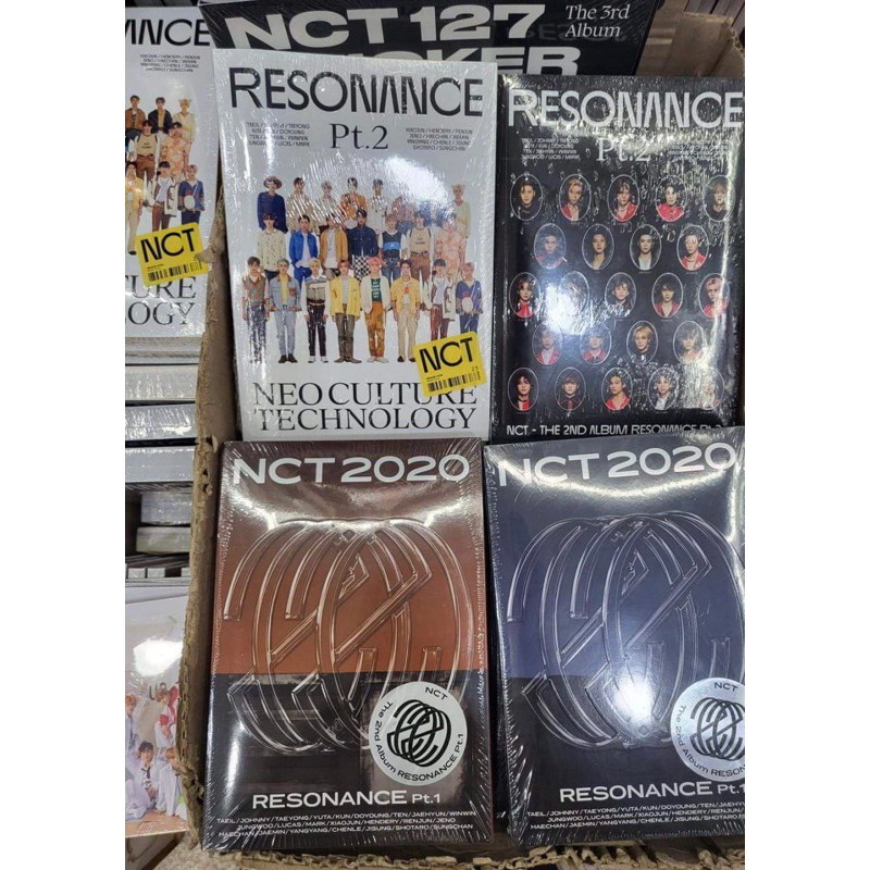 ALBUM RESONANCE SEALED DEPARTURE & ARRIVAL VERSI READY STOCK (BISA REQ VIDEO / LIVE )