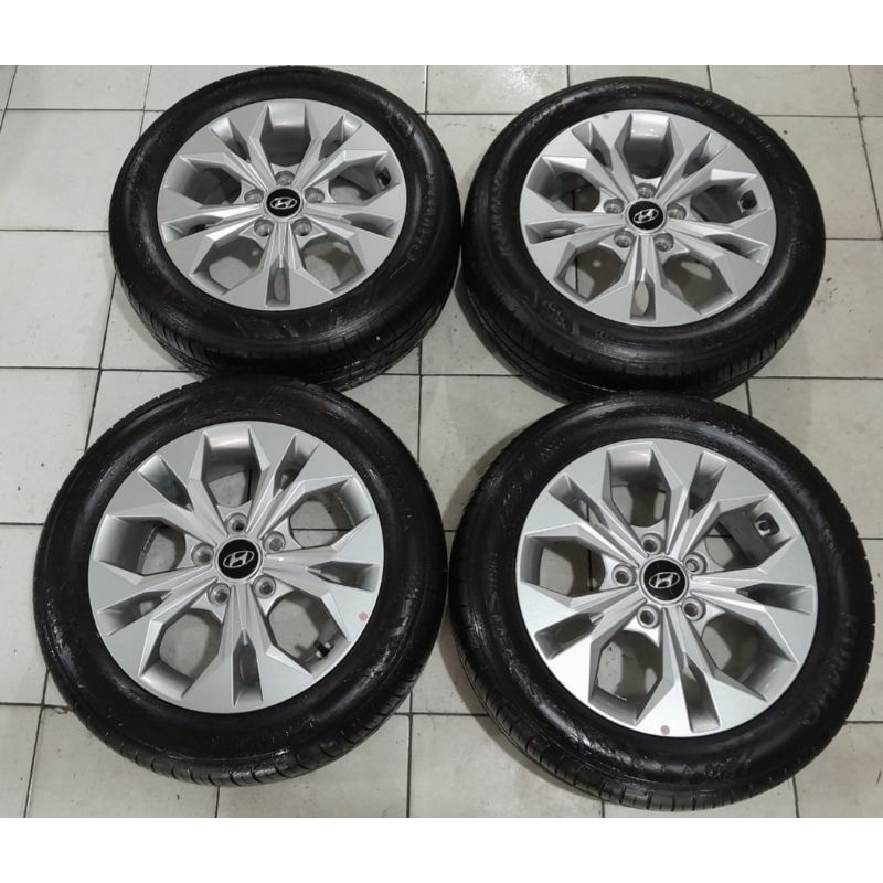 Velg pelek variasi mobil Second OEM Stargazer ring 16 ban  Kumho