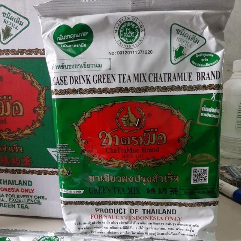 

Teh thailand thai tea original 100 gr dan 200 gr tea chatramue