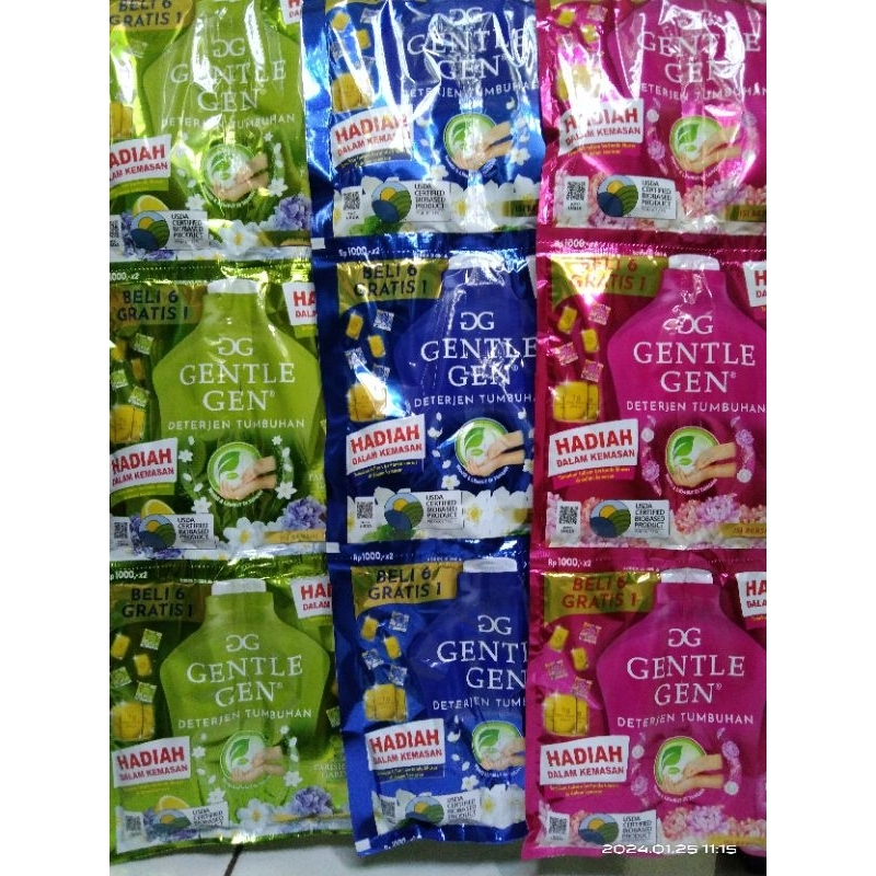 Gentle Gen Sachet Cair Pink