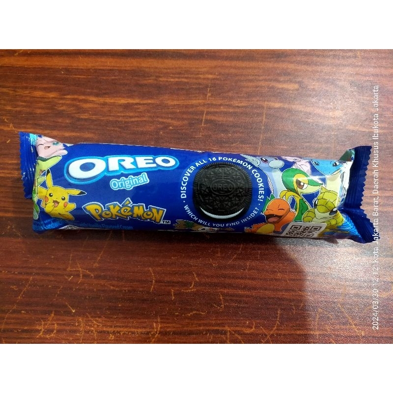 

OREO ORIGINAL POKEMON 119.6 gr( biru)