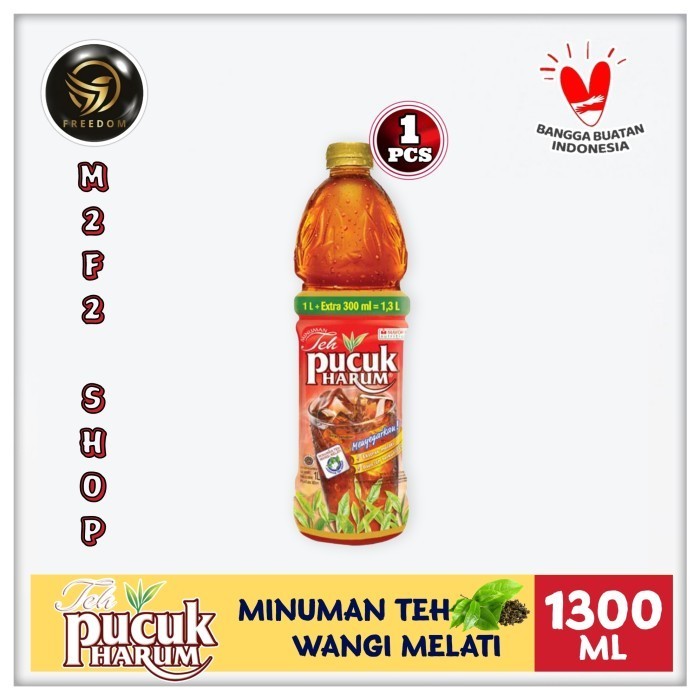 

Teh Pucuk Harum Original Botol Pet - 1300 ml | 1,3 liter (Kemasan Satuan)