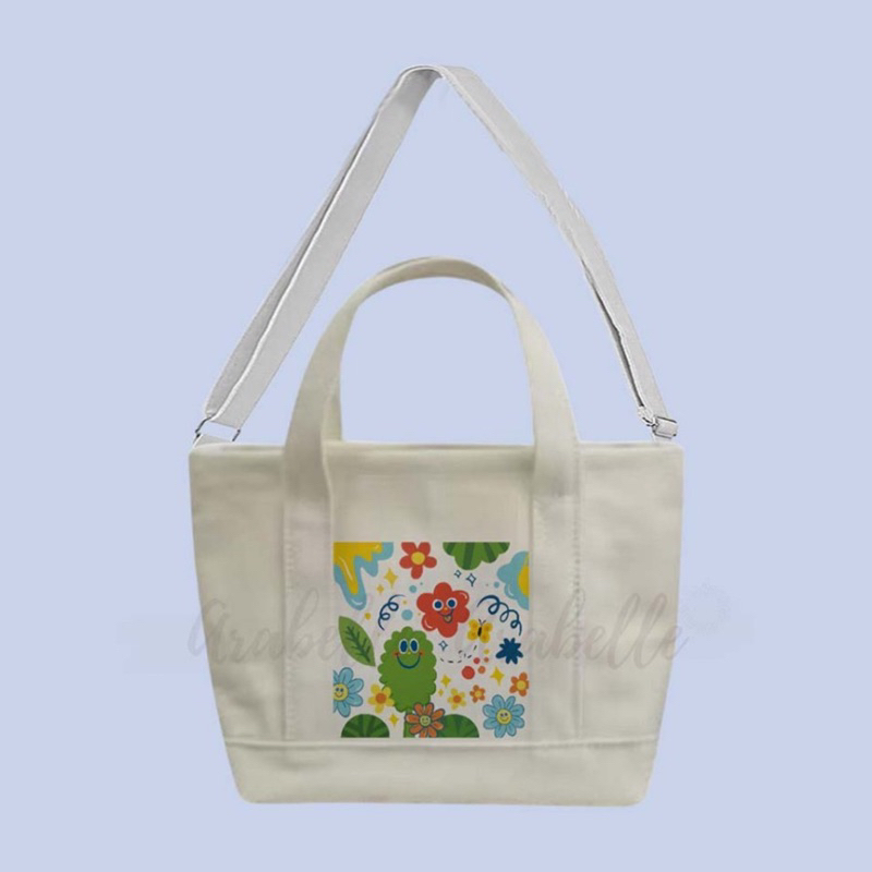 Arabelle Mini Bucket Bag Tas Selempang Wanita Tas Wanita Tas  Kanvas  Shoulder Bag Hand Bag