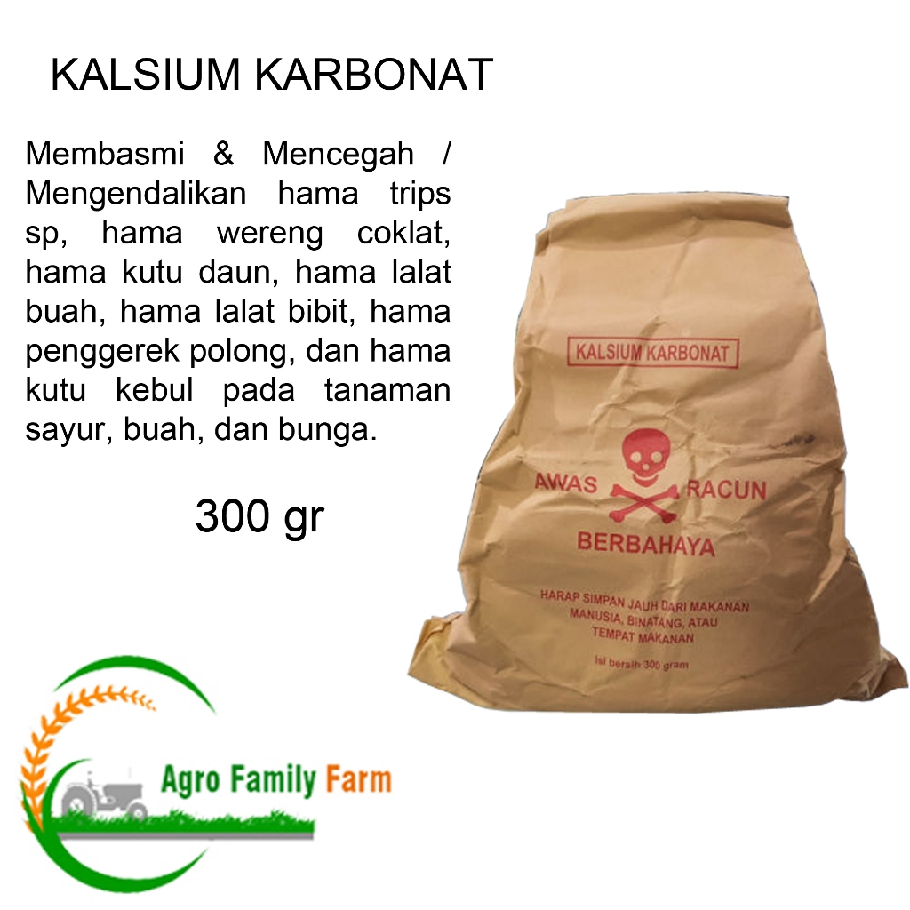 DDT Karbonat 90WP 300 gr Insektisida Ulat Grayak