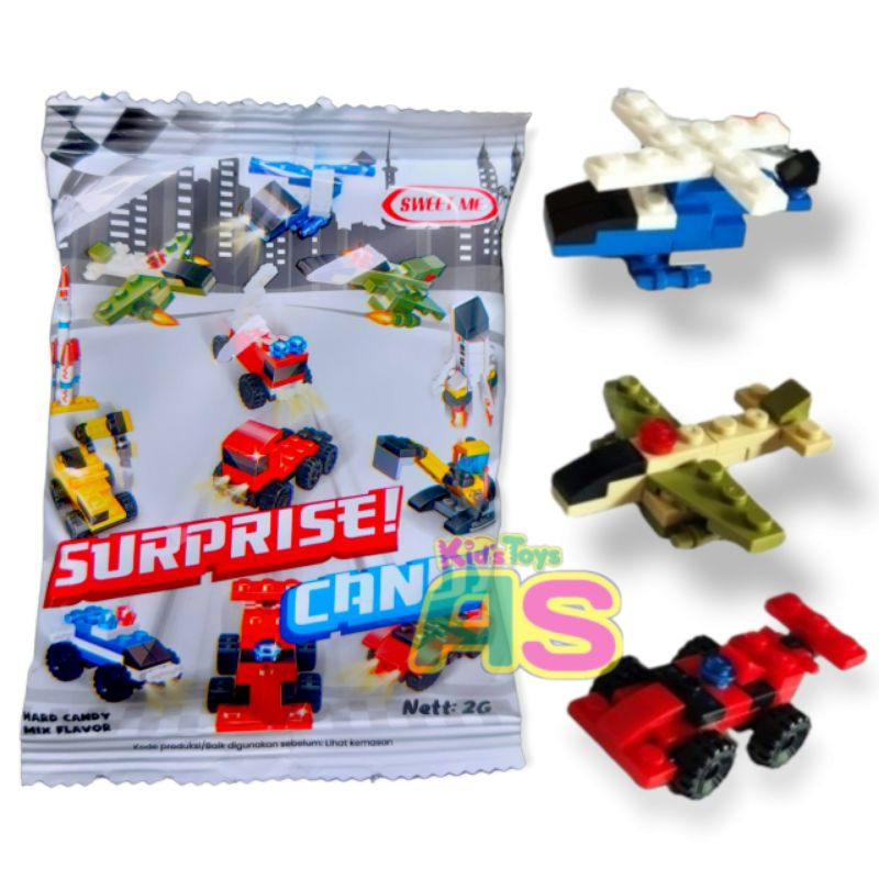 

SURPRISE CANDY LEEGO / SURPRISE CANDY L3GO / SURPRISE CANDY MIX FLAVOR / PERMEN ANEKA RASA BERHADIAH LEGO