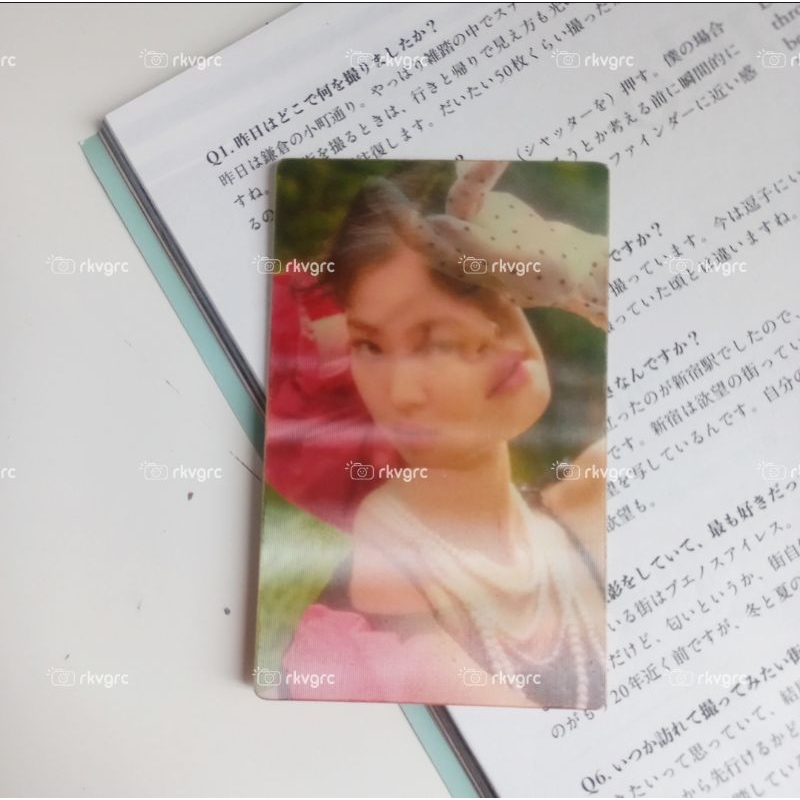 (BOOKED) JENNIE LENTICULAR SOLO POB