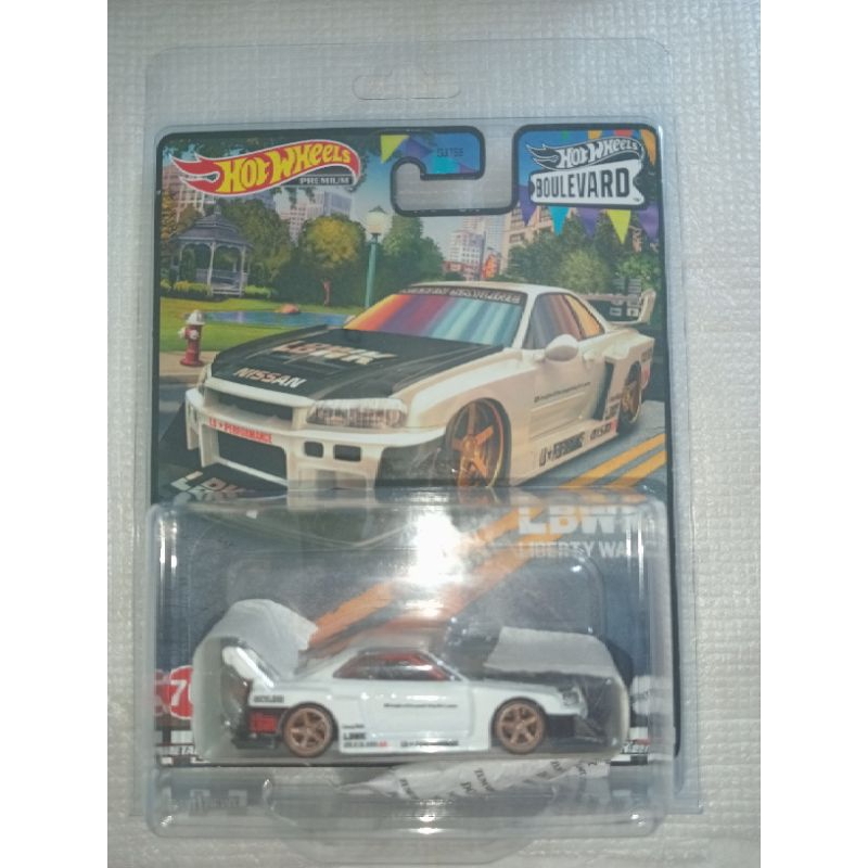 Hot wheels LBWK Premium ER-34 White