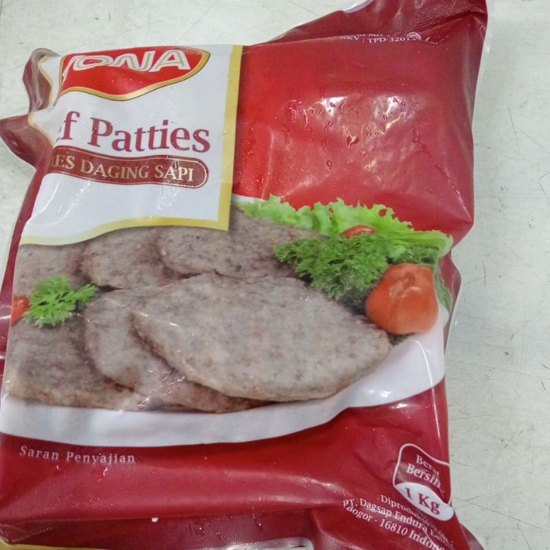 

YONA Beef Patties 1kg