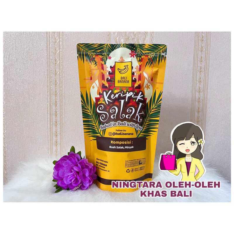 

KERIPIK SALAK by Bali Banana OLEH-OLEH KHAS BALI 100 gr