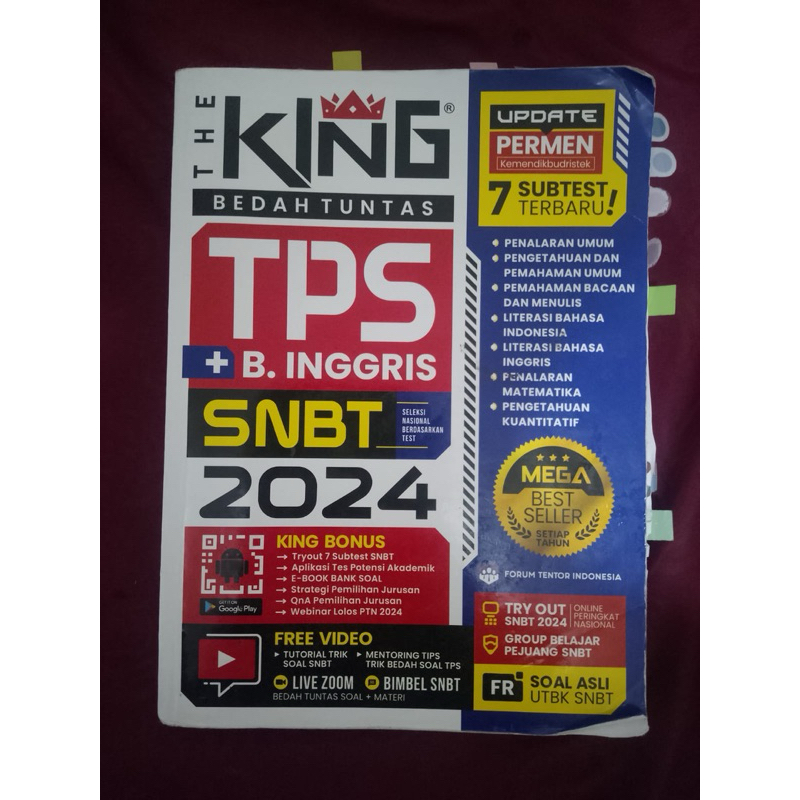 Buku The King SNBT 2024