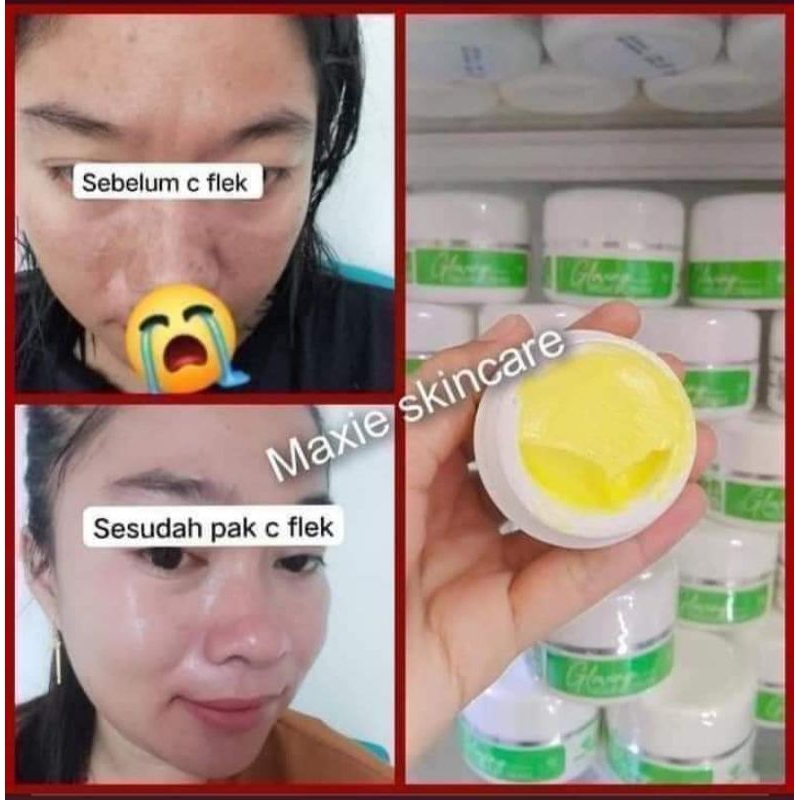 Glowing night cream maxie crem flek