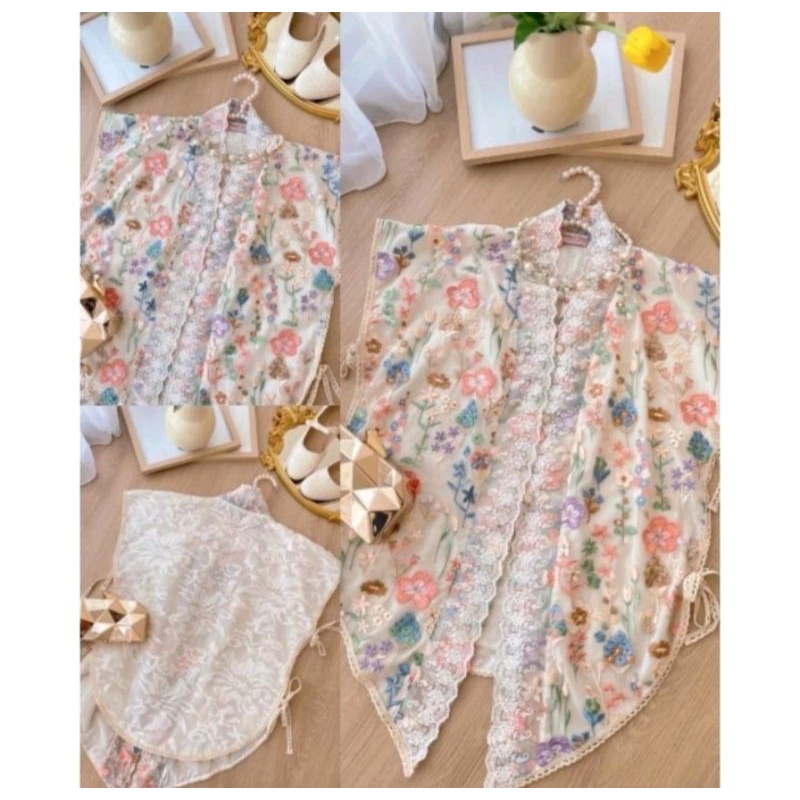 callula 3D blossom vest 1 dan 2/callula vest blossom/calluna outer by haidee orlin/calluna outer/ves