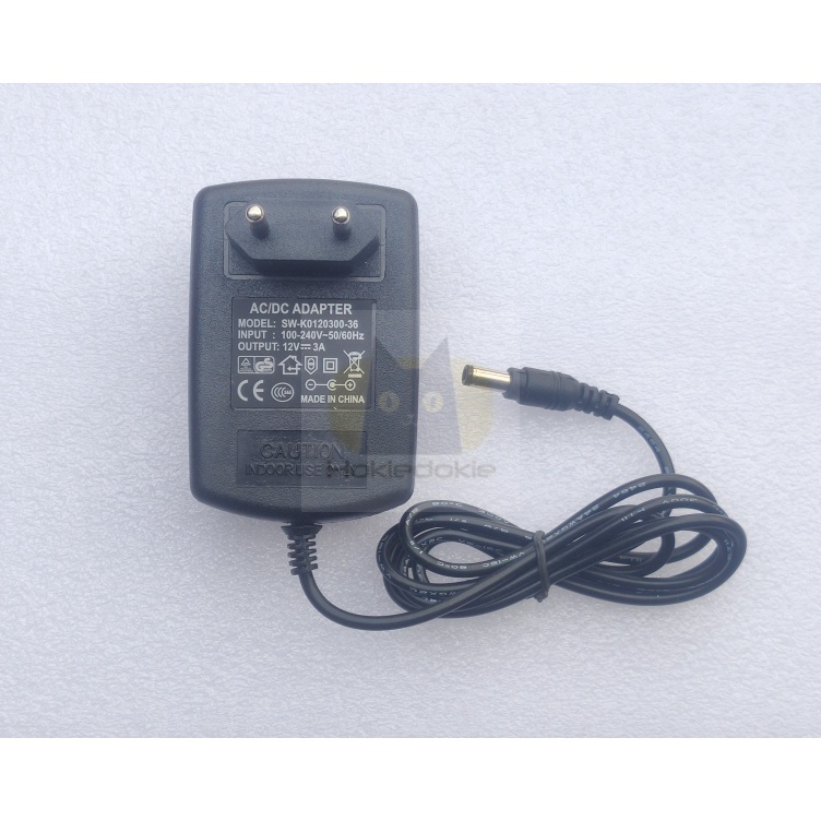 TERBAIK Adaptor power supply led 5v 12v 3A 5A ujung bulat