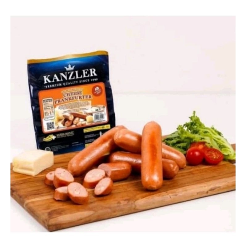 

Kanzler Sosis Cheese Frankfurter 360gr