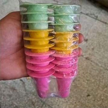 SATUAN - Cetakan kue Semprit Dorong / Spuit Semprit Bahan Plastik Warna Random