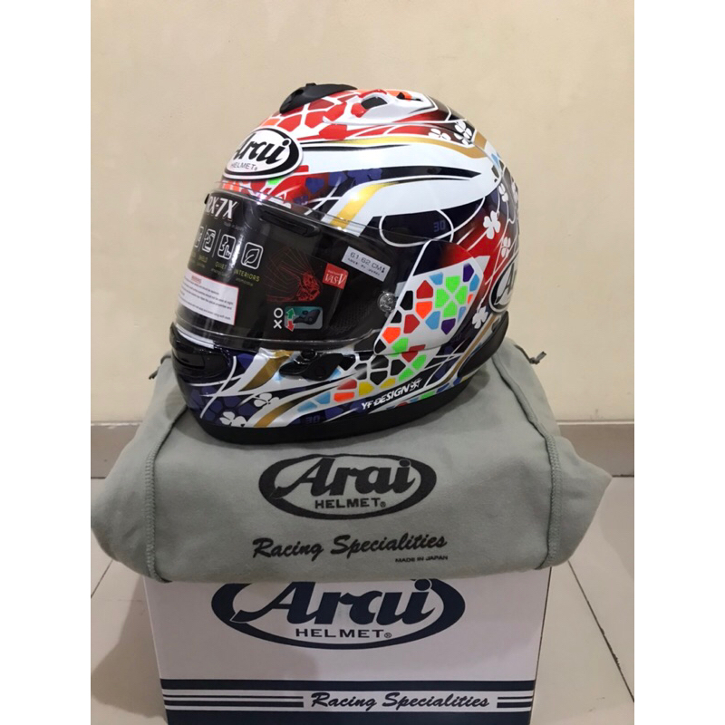 rx7x plus visor hitam
