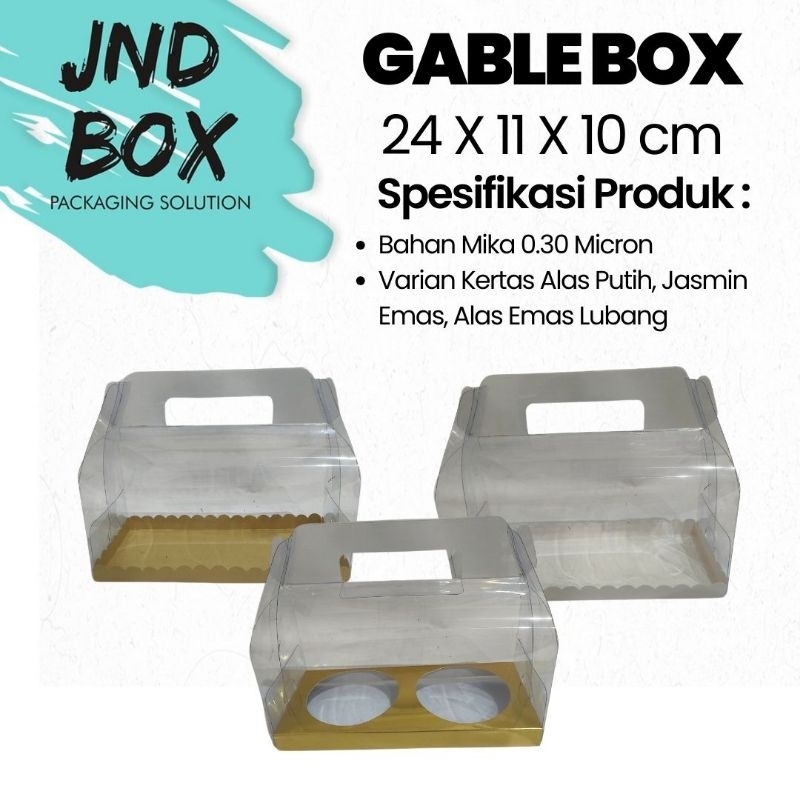 

Gable Box 24 x 11 x 10 cm ( Min Order 2 Pcs)