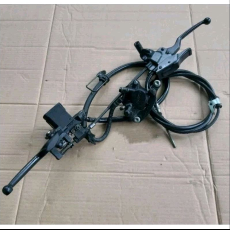 Master rem fullset combi brake Beat street original copotan