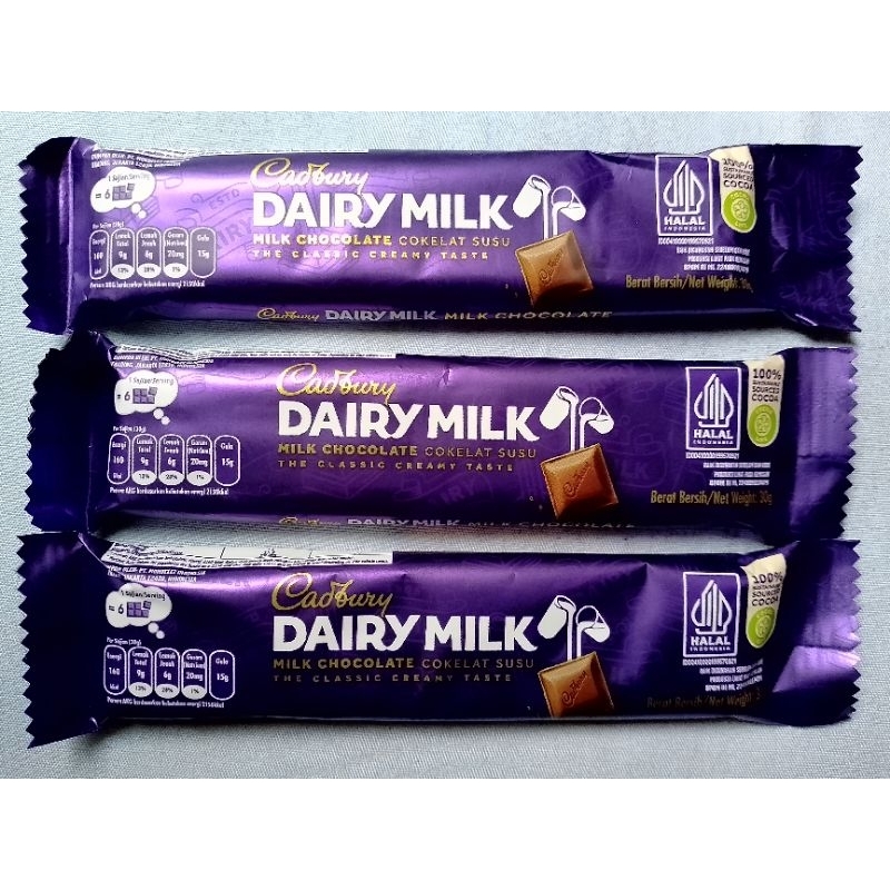 

CADBURY DAIRY MILK 30GR