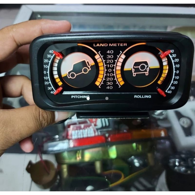 Inclinometer/Clinometer Land Mater Alat Mengukur Kemiringan Mobil.Kompas Clinometer