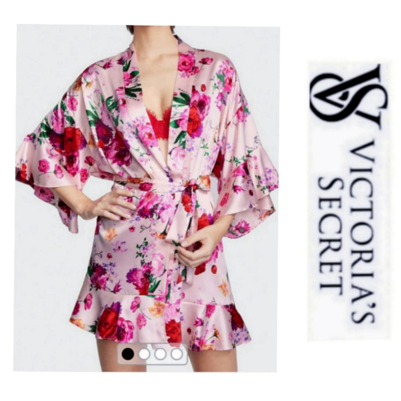 SALE !! NEW VICTORIA'S SECRET KIMONO SLEEPWEAR VICTORIA SECRET VS