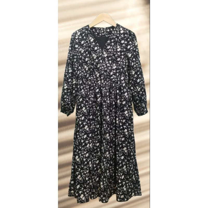 Midi Dress katun Import