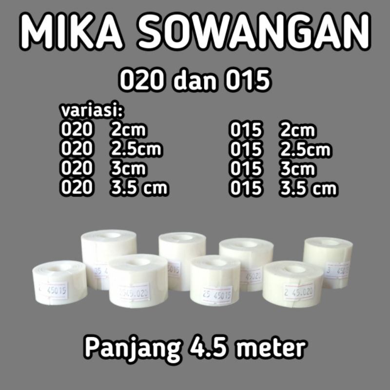 mika sendaren sowangan layangan 020 dan 015