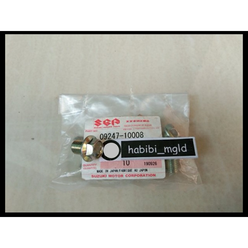 Baut baud tap oli Tutup oli mesin bawah smash, new smash, shogun 125, Shogun 110 Shogun R Original S