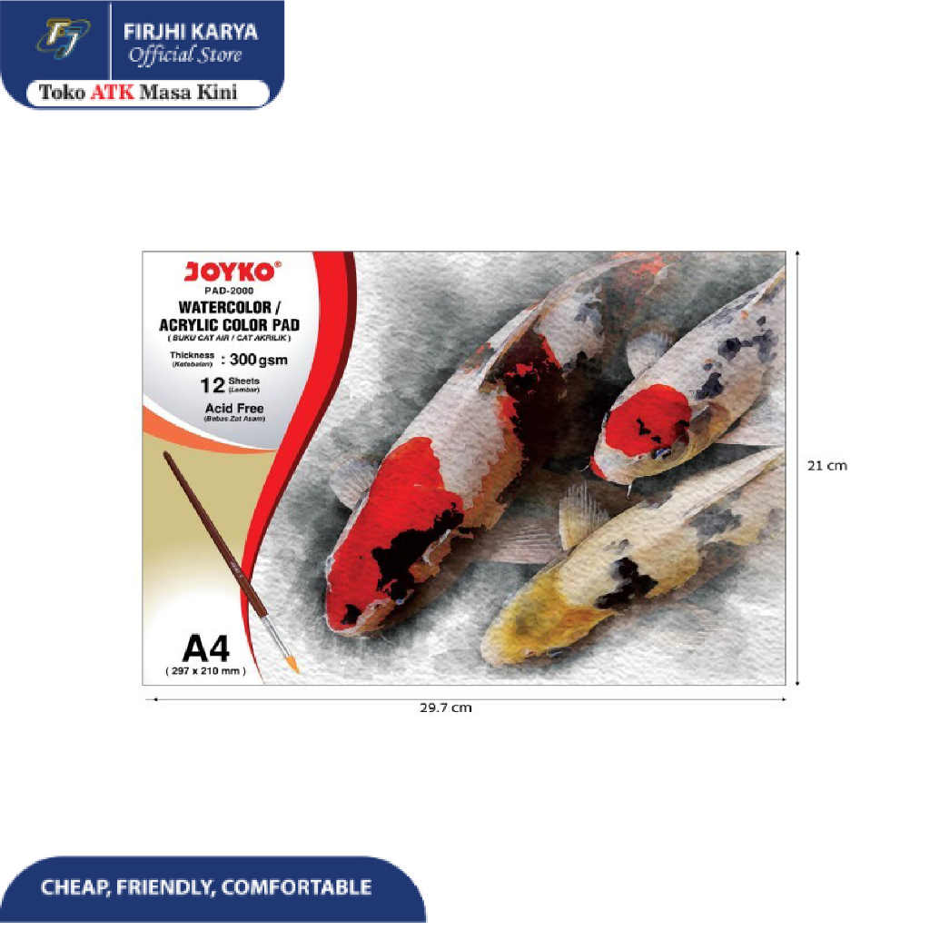 

Sketch pad joyko 300gsm A4