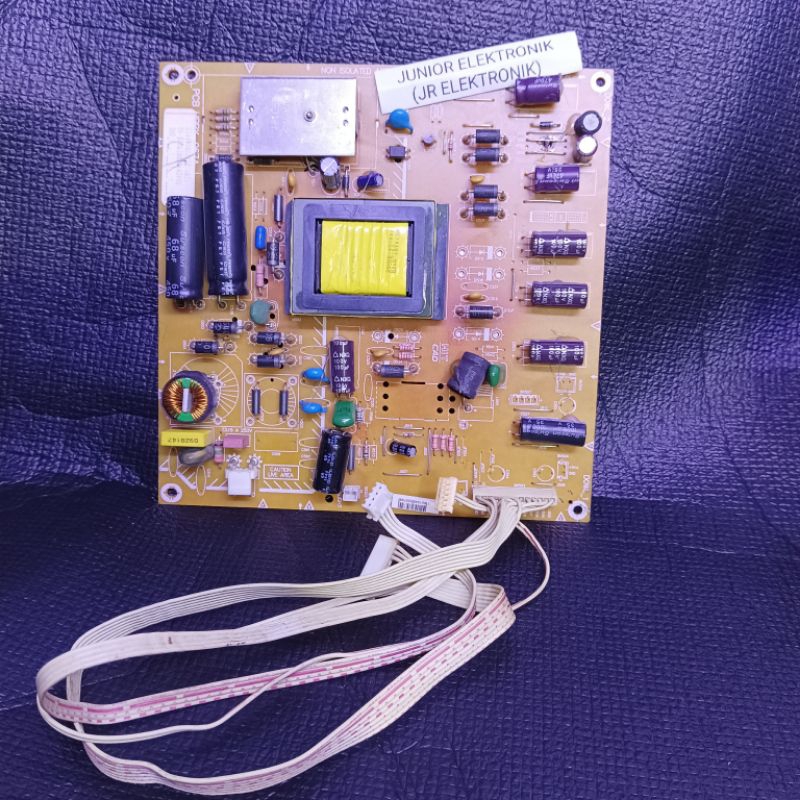 PSU TV POLYTRON PLD43TV866 / PLD43TS866 / PLD43TS865 SECOND ORIGINAL SPAREPART TV LED POLYTRON - POW