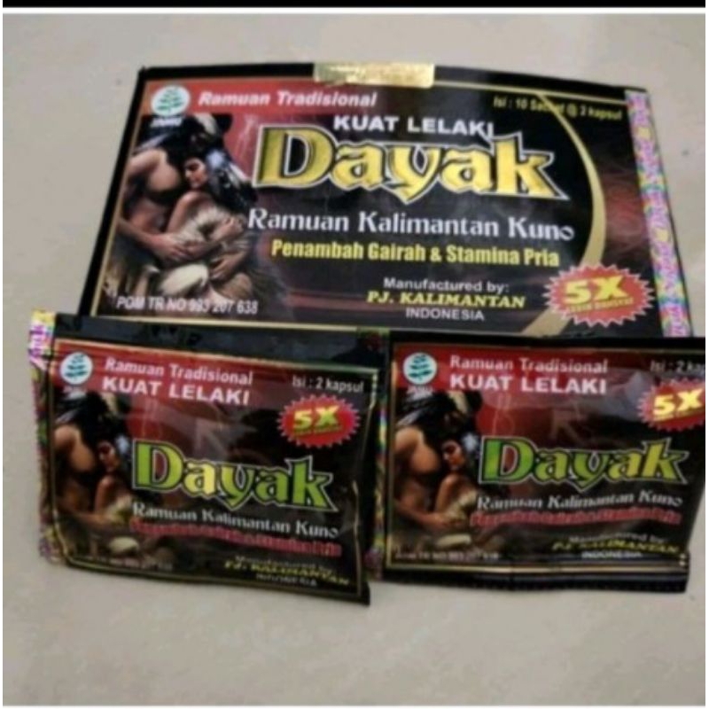 Ramuan Kalimantan Kuno Kuat Lelaki Dayak