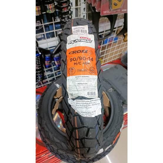 Ban motor touring corsa cross s matic 80/90-14, 90/90-14 pembuatan 2025