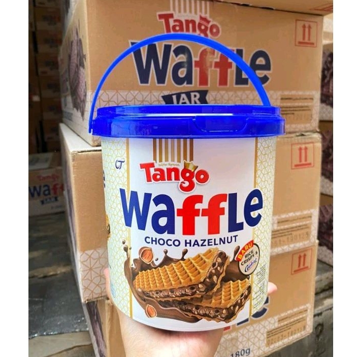 

Tango waffle choco hazelnut jar / wafer coklat tebal