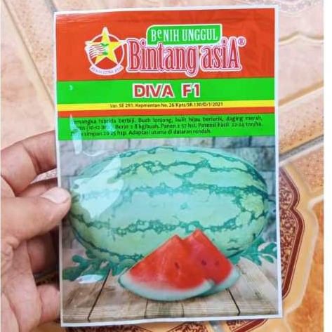 SEMANGKA HIBRIDA DIVA F1 - 20 GRAM