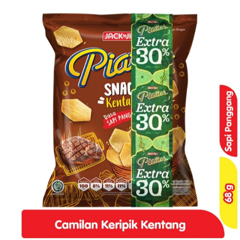 

Piattos Snack Kentang Sapi Panggang 68g