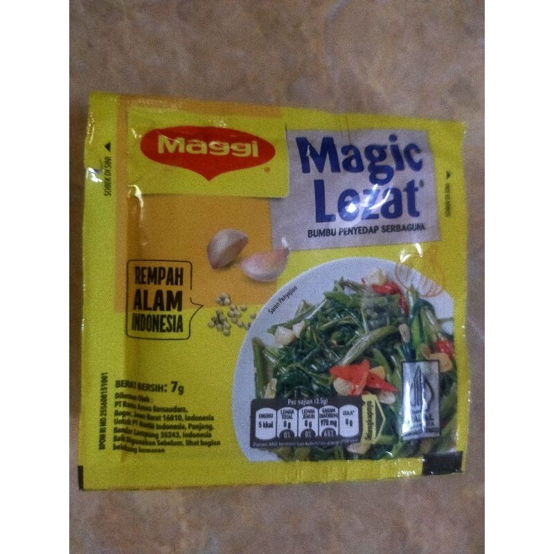 Maggi Magic Lezat Polybag 6 Pcs x 7 Gram