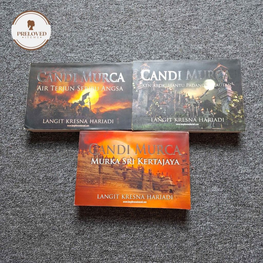 Buku Candi Murca Jilid 1-3 oleh Langit Kresna Hariadi