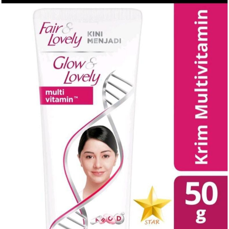 Original 100% Fair and Lovely / Glow And Lovely Cream Pencerah 23 Gr / 46 gr