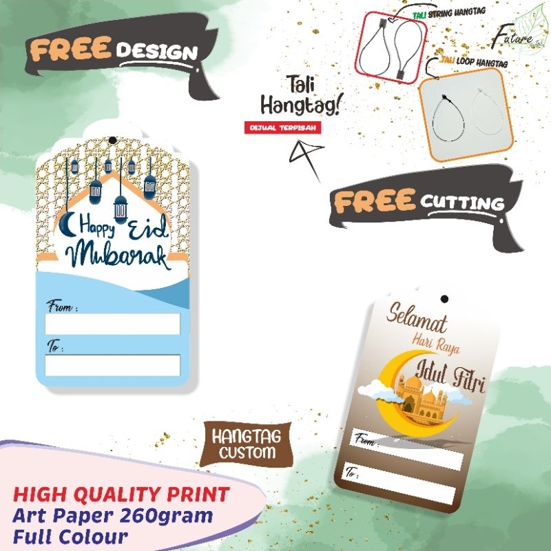 Hangtah Label Lebaran Idul Fitri/custom/template
