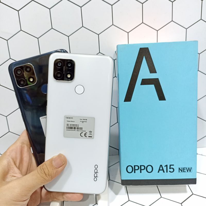Oppo A15 3/32GB Hp Second Bekas Fullset