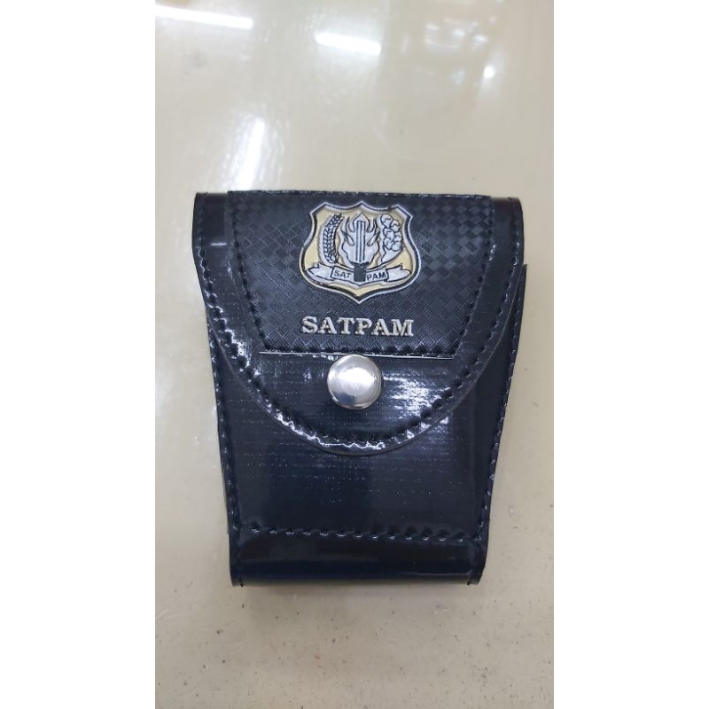 Sarung Borgol Satpam Kulit Kilap|Borgol Tangan Lengan Handcuff-Topi Jaring Satpam|Rompi Jaring Satpa