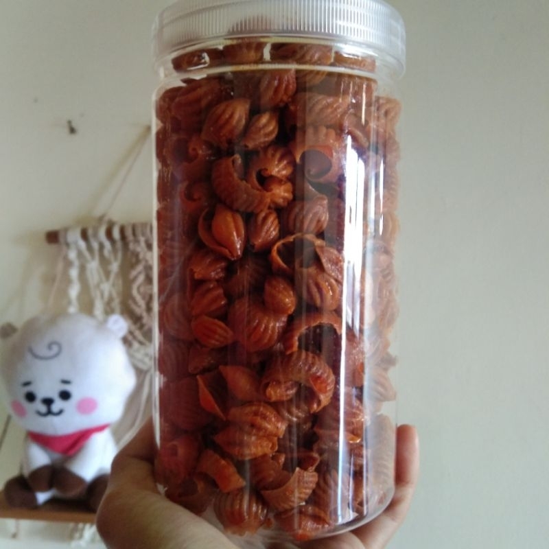 

COD makaroni kerang botol 1000ml _ jajanan_ makanan ringan_ cemilan _ snack_ oleh oleh