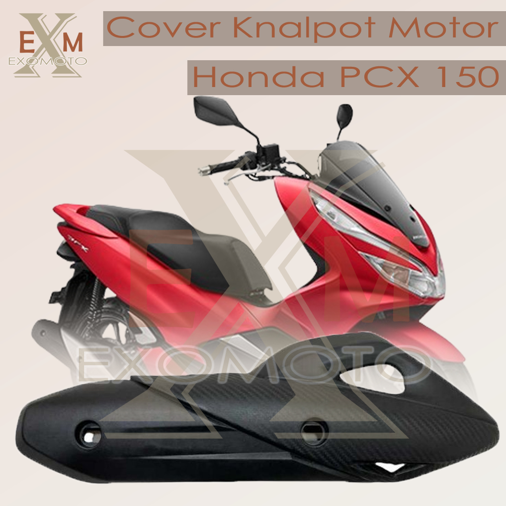 Cover Knalpot PCX Lama 150 | Tutup Knalpot Motor PCX | Cover Knalpot PCX Lokal 150 | Tutup Knalpot P